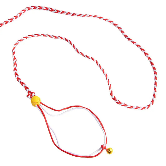 Handwoven Nylon Hamster Harness and Leash – Adjustable Pet Lead and Collar Rope for Hamsters, Squirrels, Rats, and Small Pets